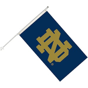 NCAA University of Notre Dame 3 ft. x 5 ft. Collegiate 2-Sided Flag with Grommets