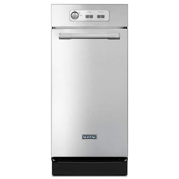 Maytag 15 in. Built-In Trash Compactor in Monochromatic Stainless Steel