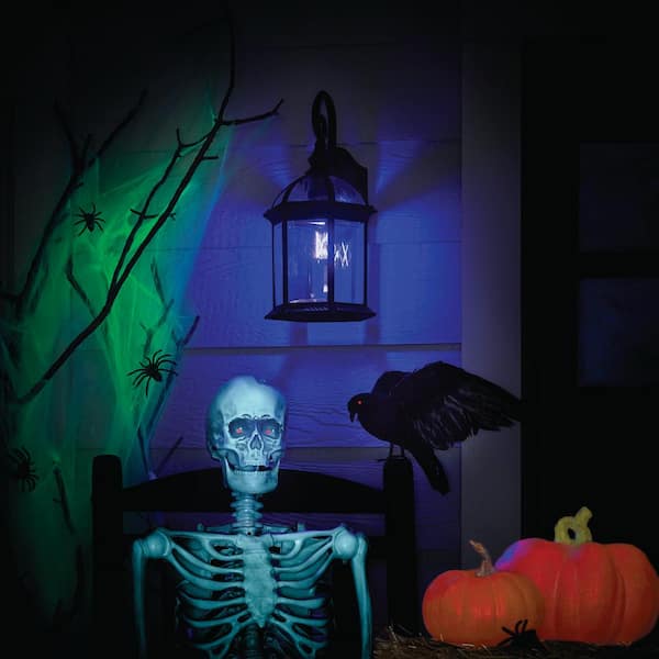 40-Watt Equivalent A19 Blacklight Ultraviolet Glow in the Dark LED Light Bulb (1-Pack)