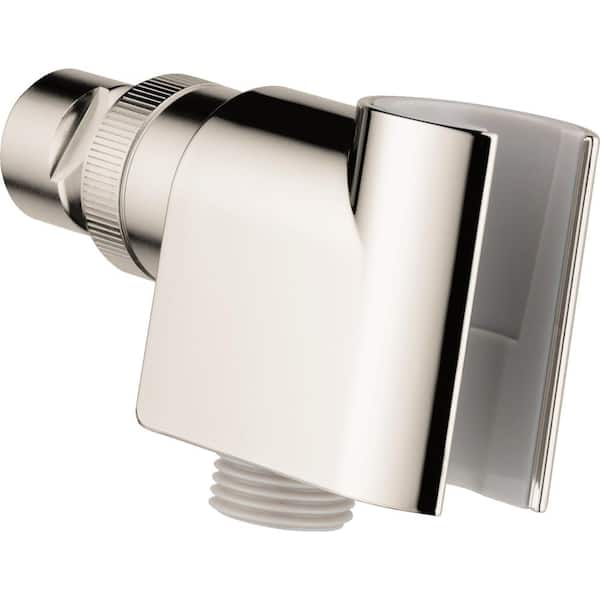 Hansgrohe Pipe Mount Showerarm Holder in Polished Nickel