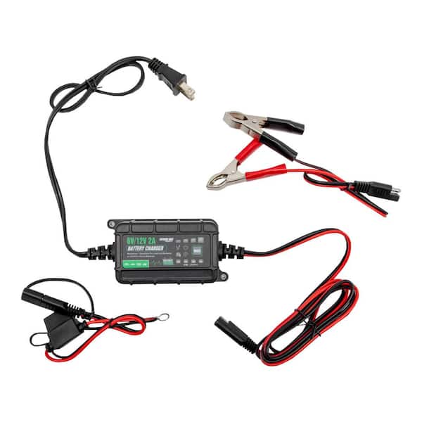 12V 2A Desulfating Battery Charger Maintainer