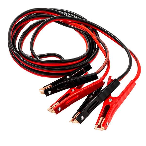 Stark 16 ft. 6-Gauge Heavy-Duty Battery Booster Jumper Cables 21516-H - The Home  Depot