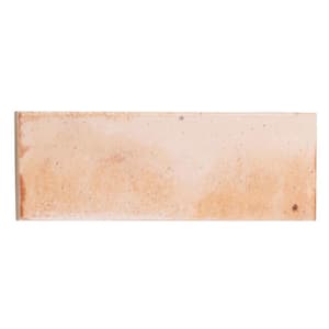 Antiek Pink 2.58 in. x 7.9 in. Glossy Ceramic Subway Wall and Floor Tile (5.38 sq. ft./case) (38-pack)