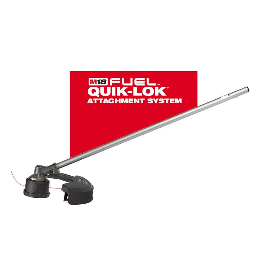Milwaukee M18 FUEL 16 in. String Trimmer Attachment for Milwaukee QUIK-LOK Attachment System 49-16-2717 - The Home Depot