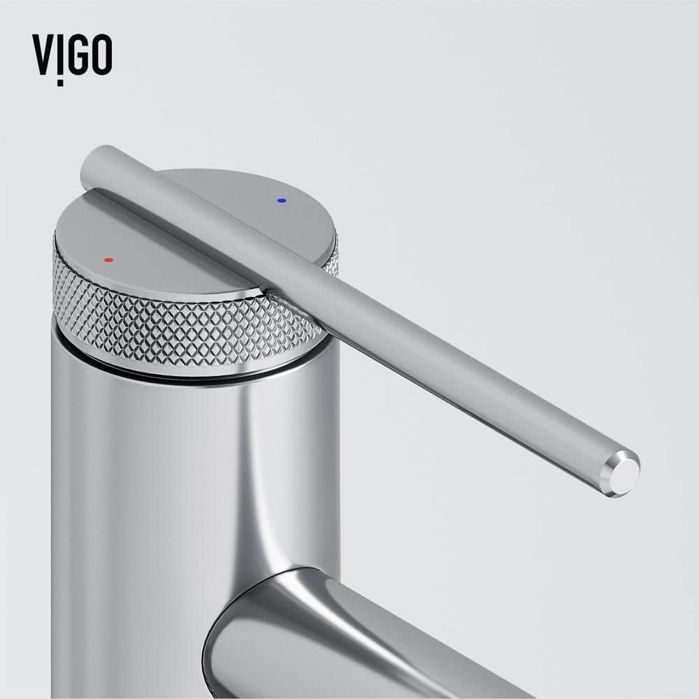 Sterling Chrome Single-Handle Bathroom Vessel Sink Faucet