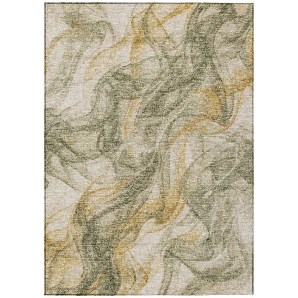 Chantille Machine Washable Indoor/Outdoor Abstract ACN2963 Sage 10 ft. x 14 ft. Area Rug price history on PriceWatchPro