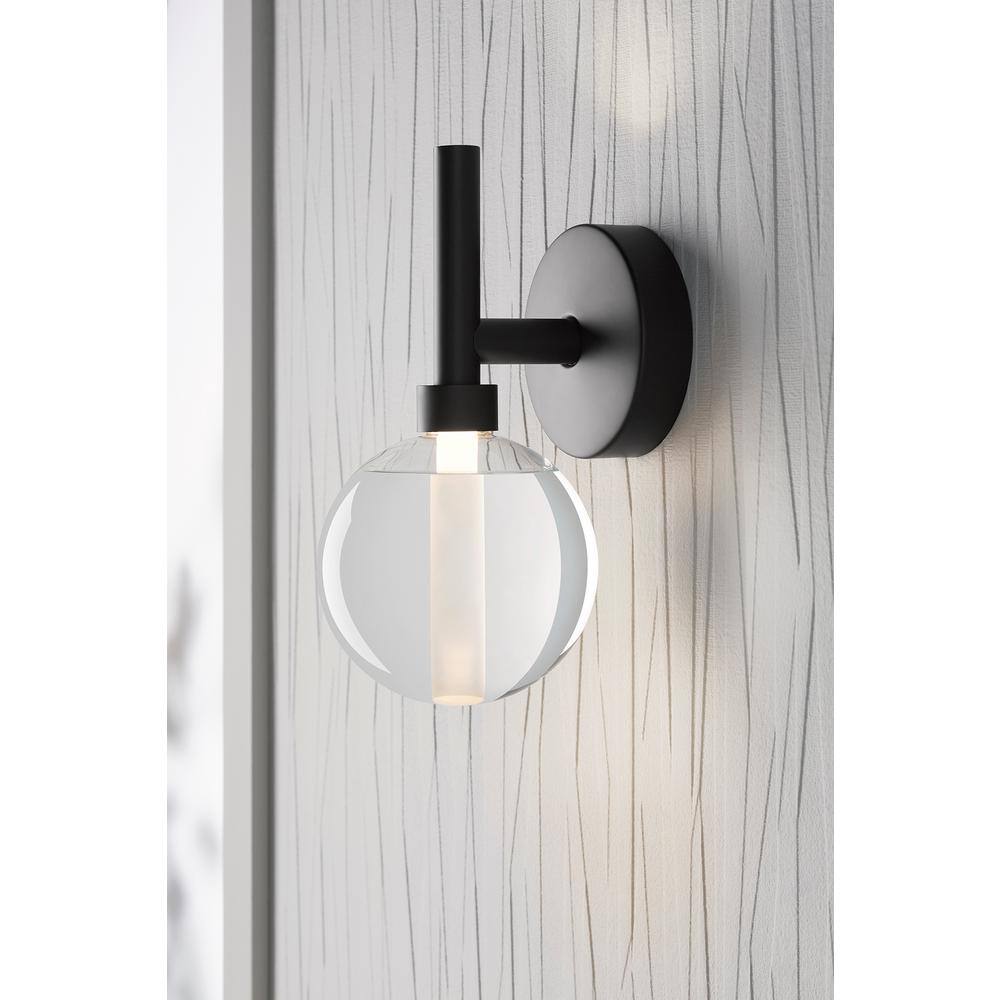 Polished Nickel Dimmable Direct Wired Electric Sconce