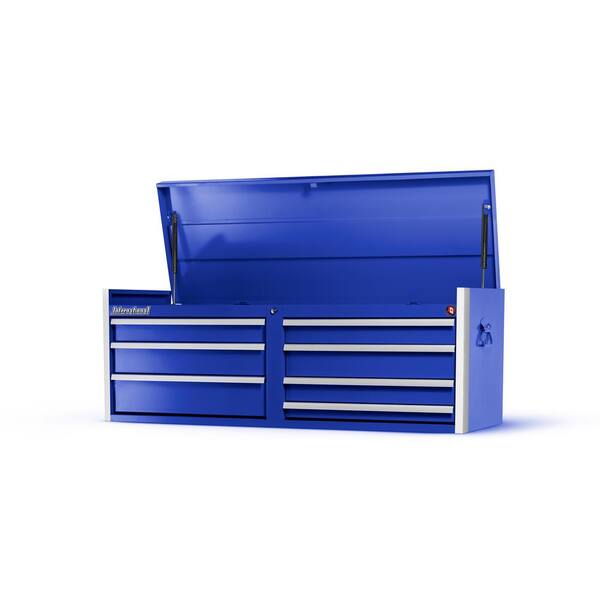 International Tech Series 54 in. 7-Drawer Top Chest in Blue