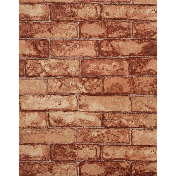 York Wallcoverings Rustic Brick Wallpaper