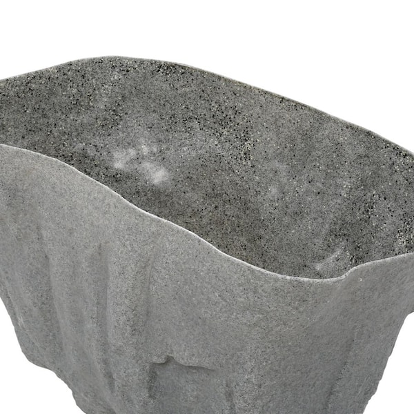 18-1/2 in. L x 24 in. W x 17-1/2 in. H Granite Large Resin Landscape Rock
