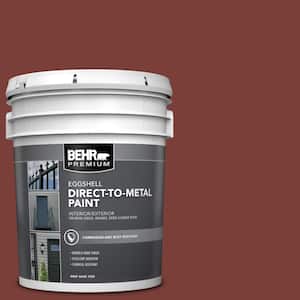 5 gal. #PPU2-02 Red Pepper Eggshell Direct to Metal Interior/Exterior Paint