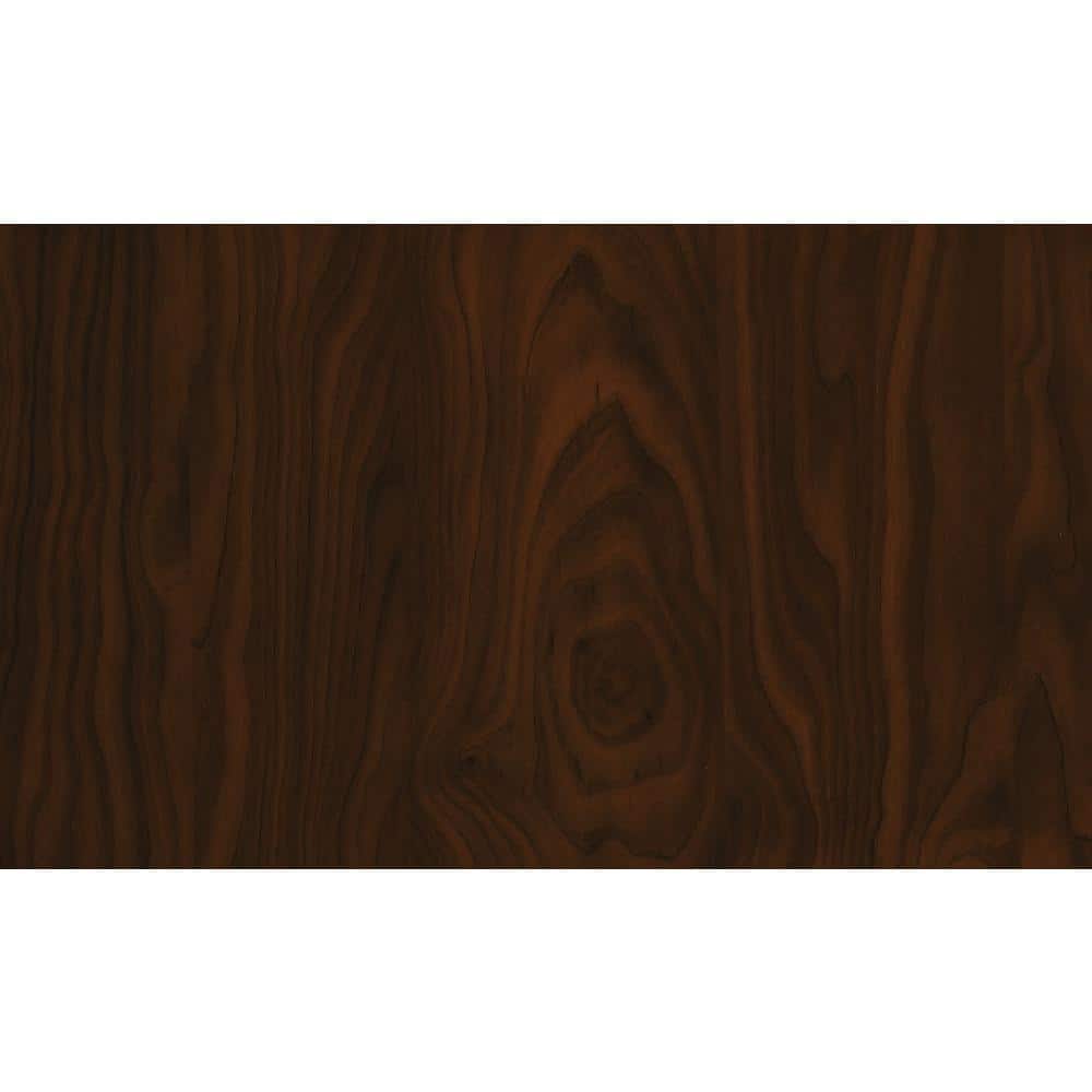 26.57 in. W. x 78.72 in. Dark Brown Birch Adhesive Film