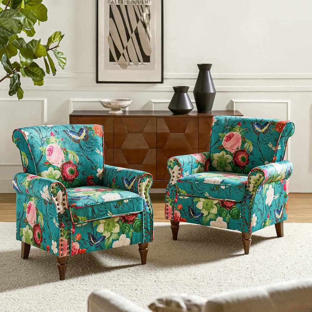 Creative Accent Chair - Rio Robins Egg Blue Creative Accent Chair - Rio Robins Egg Blue