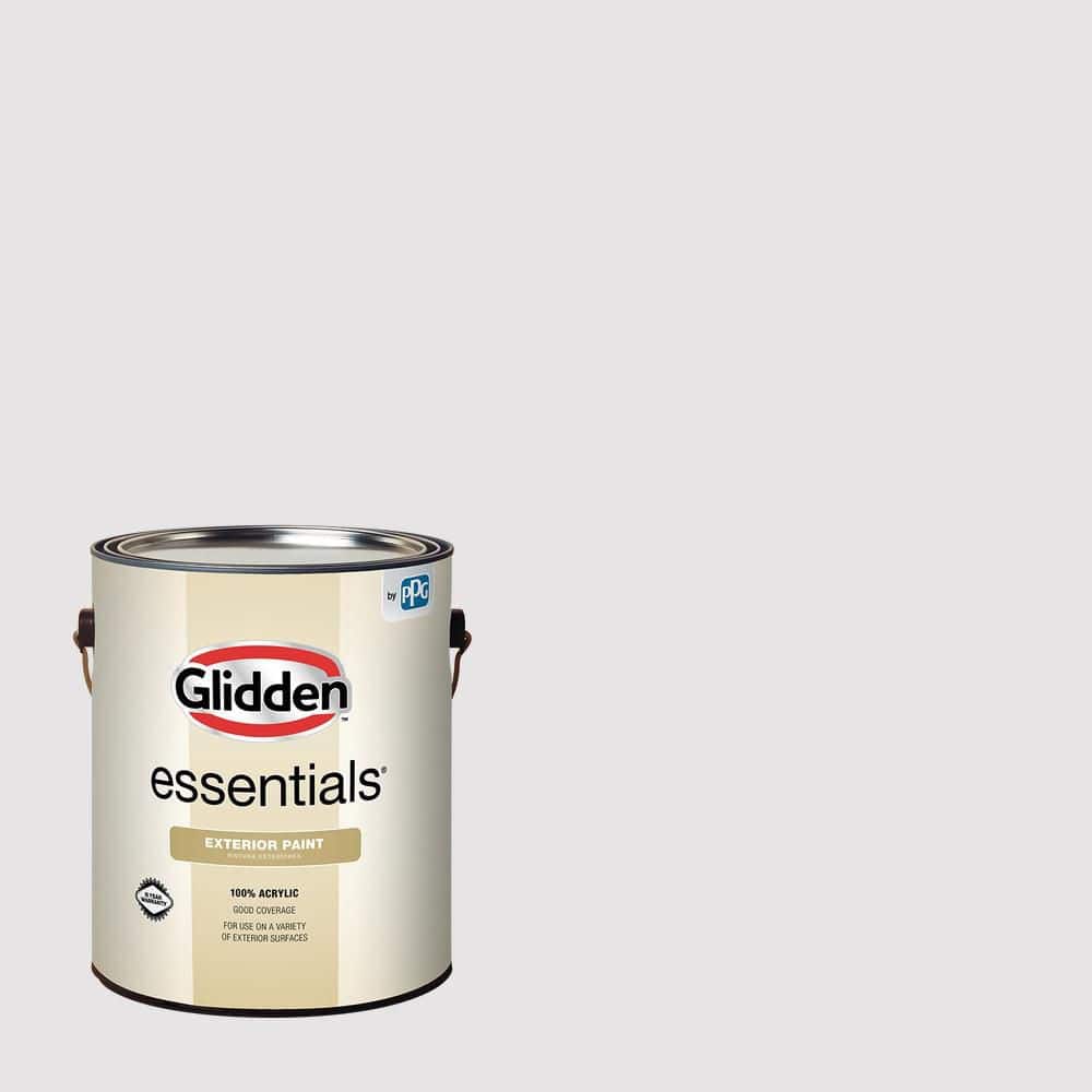 1 gal. PPG1014-2 Gray Whisper Flat Exterior Paint price history on PriceWatchPro