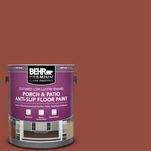 1 gal. #S-H-200 New Brick Textured Low-Lustre Enamel Interior/Exterior Porch and Patio Anti-Slip Floor Paint