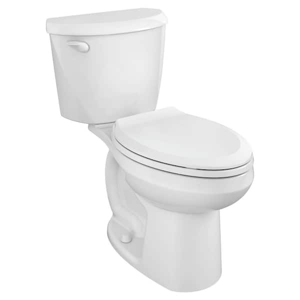 American Standard Colony 3 2-Piece 1.28 GPF Single Flush Chair-Height Elongated Toilet in White, Seat Not Included
