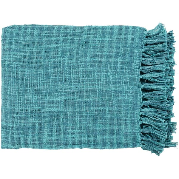 Artistic Weavers Phoebe Teal Throw Blanket