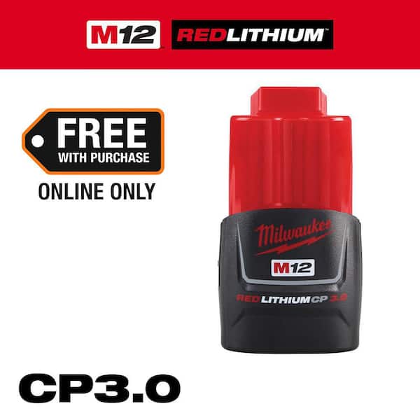 M12 12-Volt 3.0Ah Lithium-Ion Compact Battery Pack