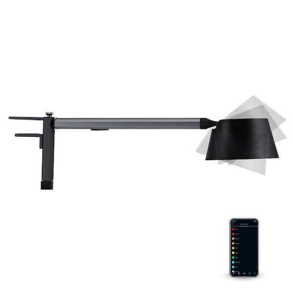 BLACK+DECKER Verve Designer Smart Clamp Light, Works with Alexa, Fits Cubicles & Headboards, Auto-Circadian Mode