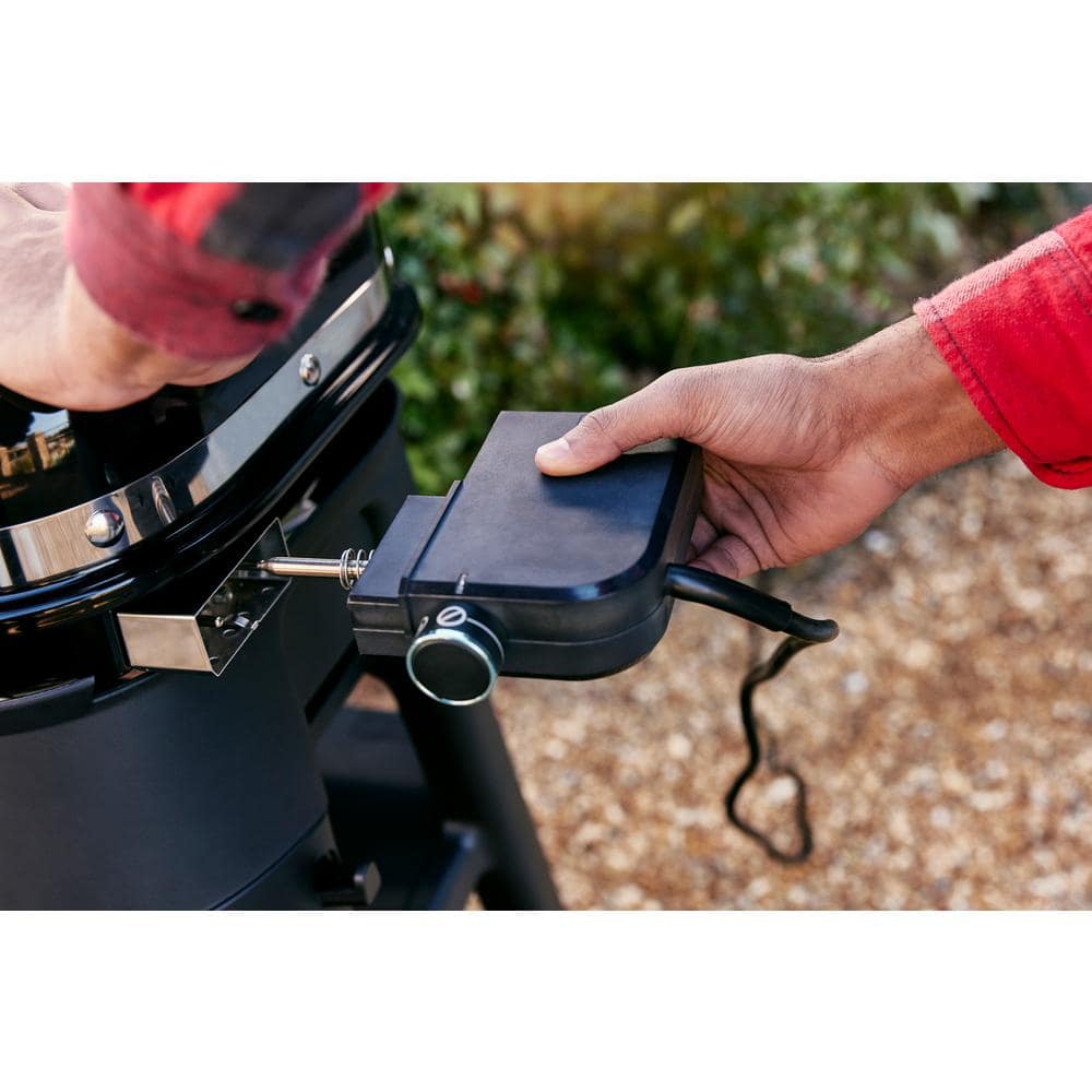Weber Lumin Compact Yellow Electric Grill with High-Heat Sear