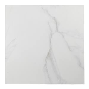 Toscana Carrara 32 in. x 32 in. Matte Porcelain Floor and Wall Tile (13.77 sq. ft./Case)