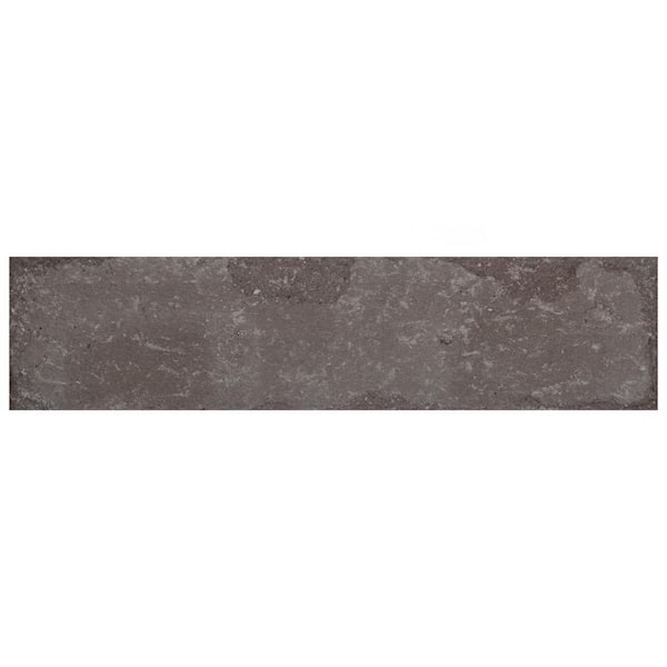 Merola Tile Brickyard Olive 3 in. x 12 in. Porcelain Floor and Wall Take Home Tile Sample