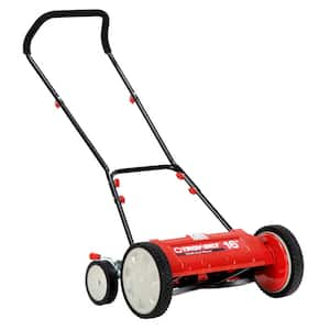 Scotts Scott's 16 in. Manual Walk Behind Push Reel Lawn Mower 415-16S ...