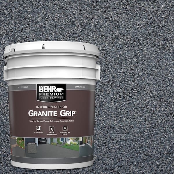 BEHR PREMIUM 5 Gal. #GG-05 Azul Diamond Decorative Flat Interior/Exterior Concrete Floor Coating