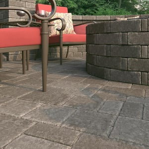 RumbleStone Square 7 in. x 7 in. x 1.75 in. Greystone Concrete Paver (288 Pcs. / 98 Sq. ft. / Pallet)