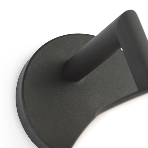 Generation Lighting - Toca 9.75 in. W x 12 in. H Textured Black Outdoor Hardwired Dimmable Medium Wall Lantern Sconce with No Bulbs Included