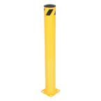 Vestil 36 in. x 3 in. Dia Yellow Steel Fold Down Bollard PARK-P-76-FD ...