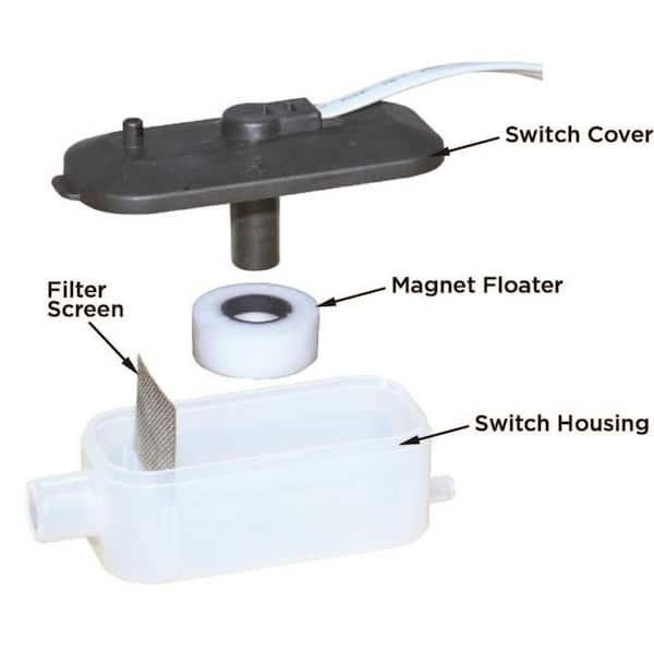 CP-M230 - DiversiTech CP-M230 - Mini Split Condensate Pump, 230V