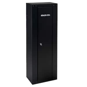 8-Gun Ready to Assemble Security Cabinet, Black