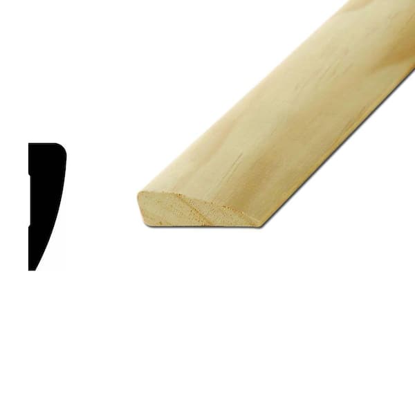 American Wood Moulding WM327 11/16 in. x 2-1/4 in. Pine Wood Casing Moulding