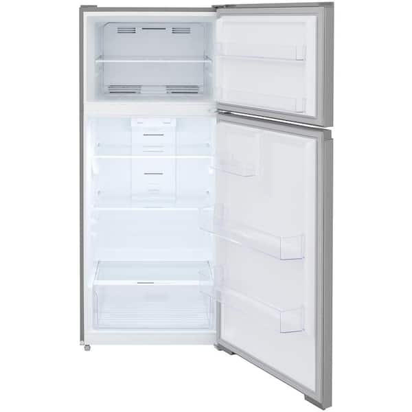 28 in. 16 cu. ft Garage Ready Top Freezer Refrigerator in Stainless Steel, ENERGY STAR