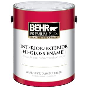 1 gal. Medium Base Hi-Gloss Enamel Interior/Exterior Paint