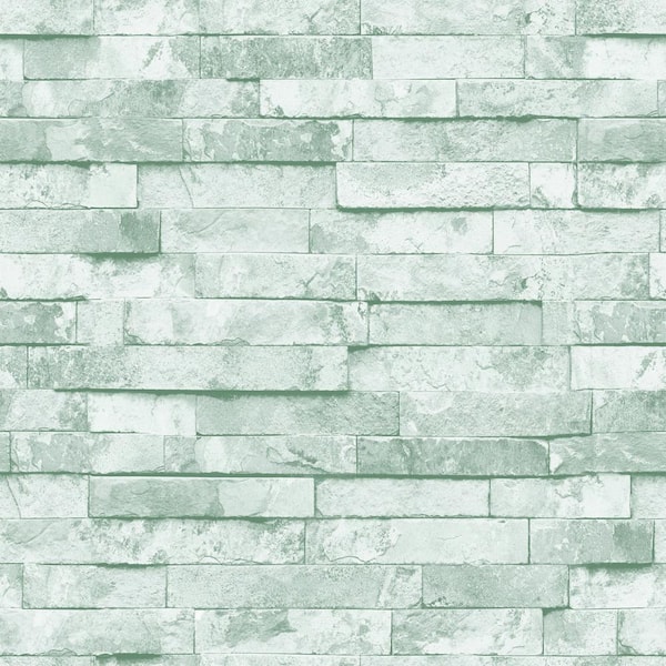 Dundee Deco Falkirk Ophia Slate White Vinyl Peelable Roll (Covers 57 sq. ft.)