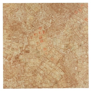 Tivoli Beige 12 in. x 12 in. Peel and Stick Ancient Mosaic Vinyl Tile (45 sq. ft. / case)