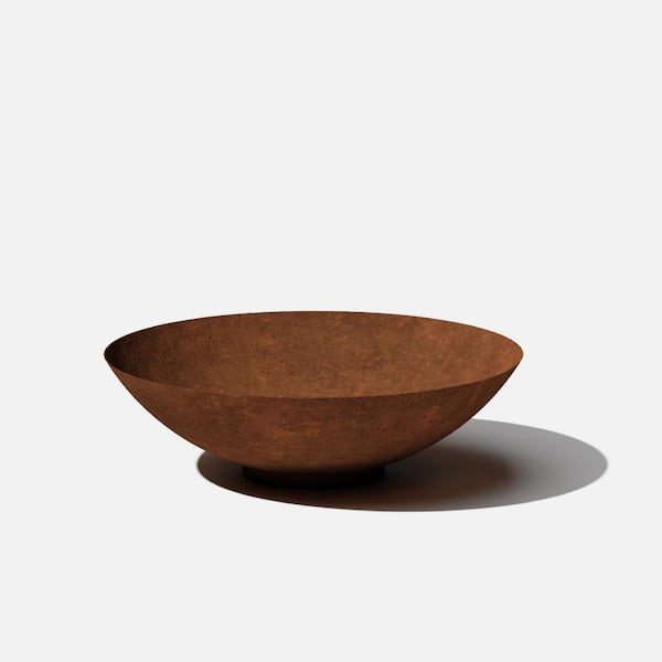 Veradek Rust Bowl 22 in. Corten Steel Metal Round Planter