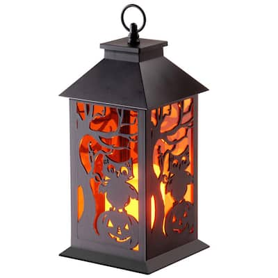 National Tree Company 12 in. LED Witch Lantern-RAH-17C038C-1 - The Home ...