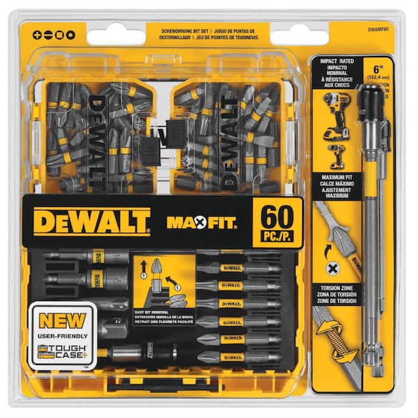 DeWalt MaxFit Mixed Demolition Screwdriver Set 2 Pieces - Screwfix