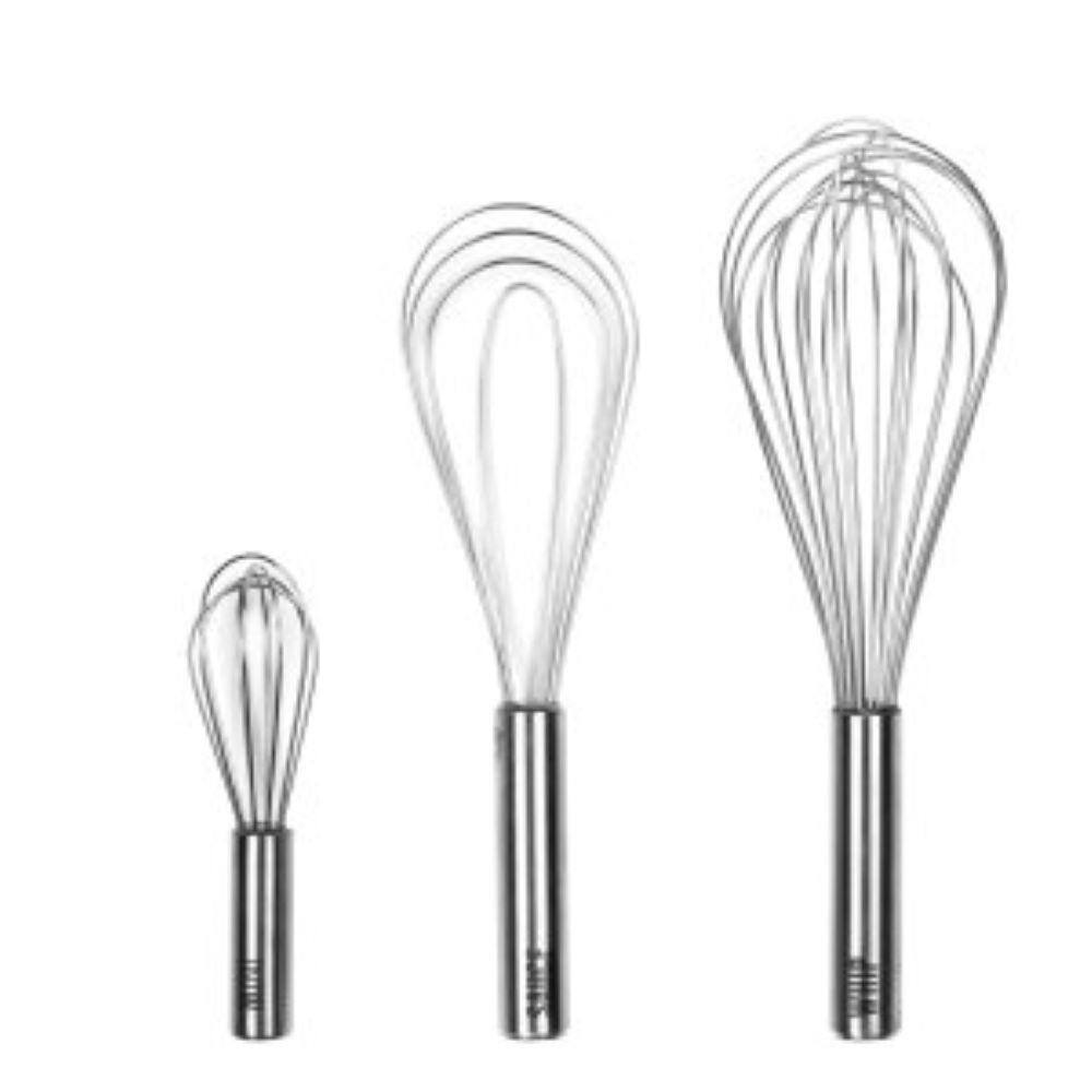 Stainless Steel Mini and Sauce Whisk Set of 3