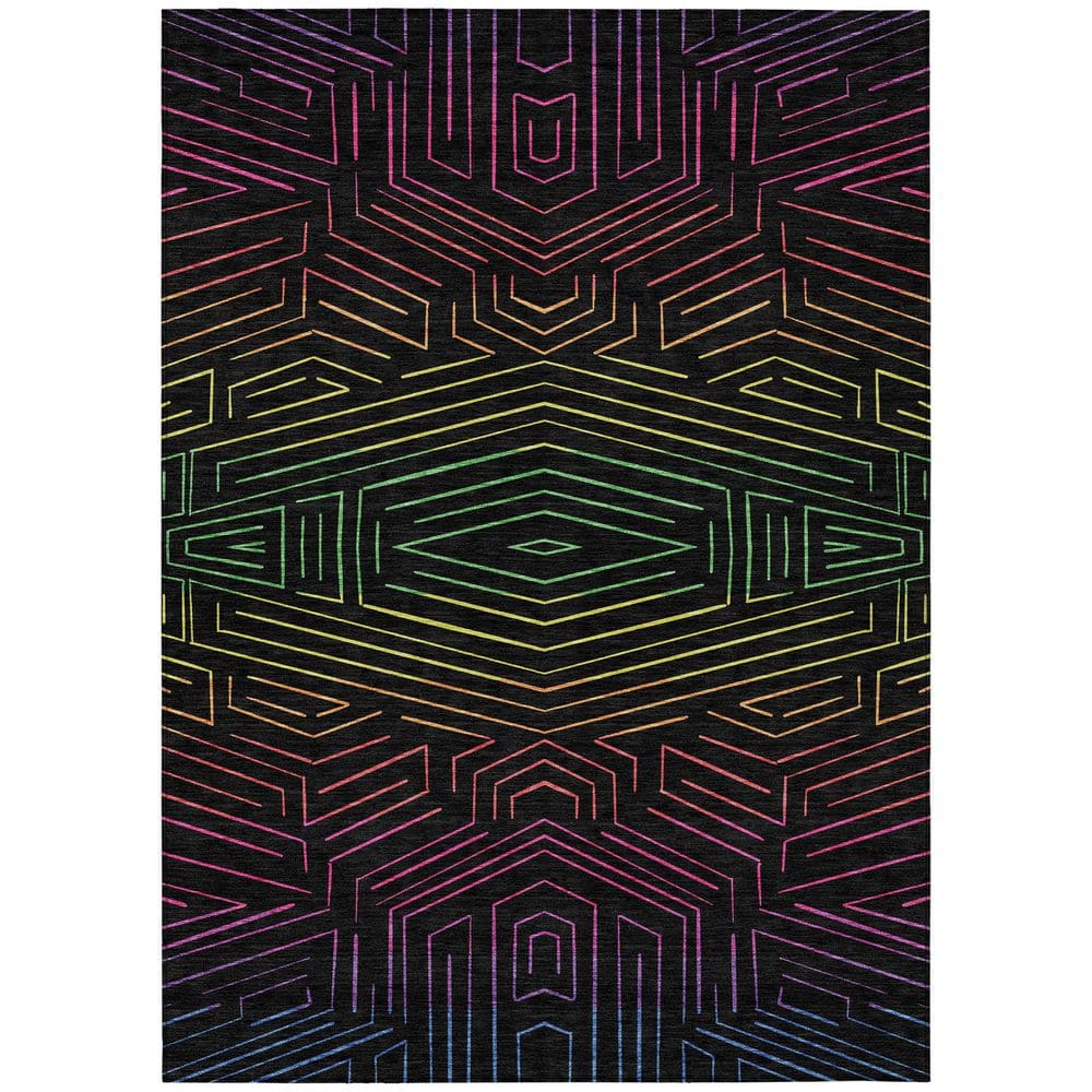 Addison Rugs Chantille Machine Washable Indoor/Outdoor Abstract ACN2830 ...