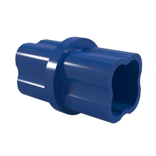 Formufit 1-1/4 in. Furniture Grade PVC Sch. 40 Internal Coupling in Blue