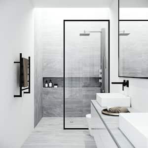 Rector 55 in. 2-Jet High Pressure Shower System with Fixed Rainhead and Handheld Dual Shower in Stainless Steel