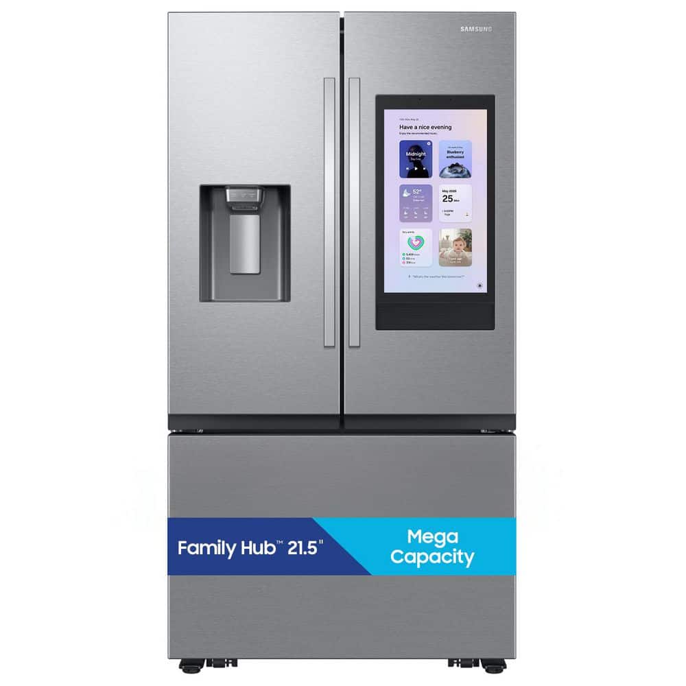 Samsung Bespoke AI 25 cu. ft. 3-Door Counter Depth French Door