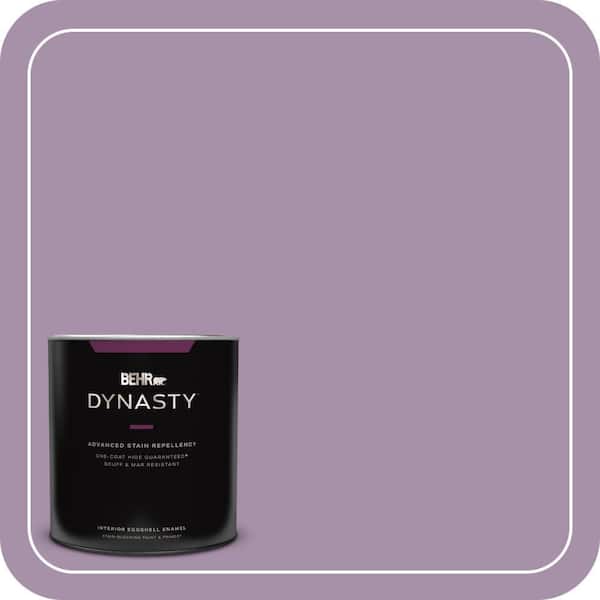 BEHR DYNASTY 1 qt. #MQ5-33 Uptown Girl One-Coat Hide Eggshell Enamel Interior Stain-Blocking Paint and Primer