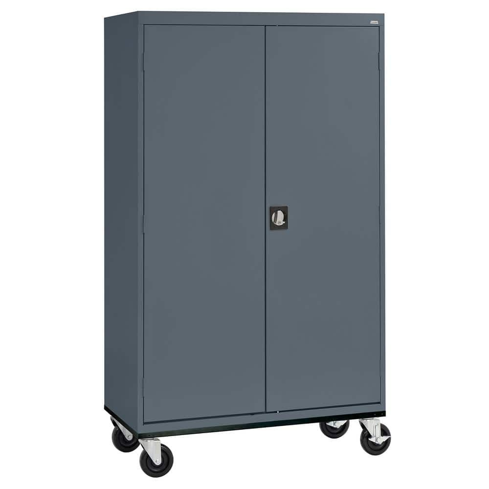 Transport Wardrobe Series ( 46 in. W x 78 in. H x 24 in. D ) Freestanding Cabinet in Charcoal -  Sandusky, TAWR462472-02