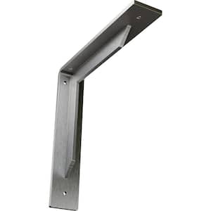 10 in. x 2 in. x 10 in. Stainless Steel Unfinished Metal Stockport Bracket