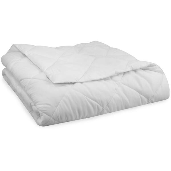 Serta Lightweight Down Alternative Cotton Twin Comforter in White